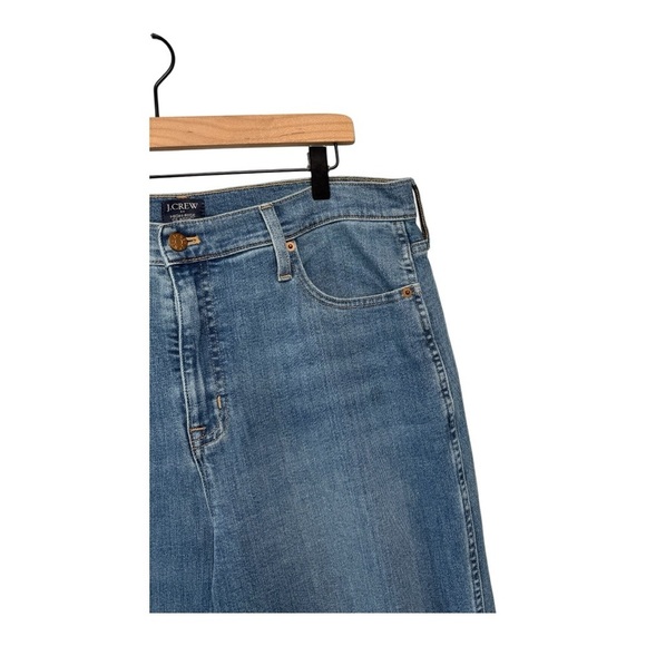 J. Crew ** High Rise Classic Vintage Jeans in Medium Charter Blue Wash Size 31 - Picture 4 of 14